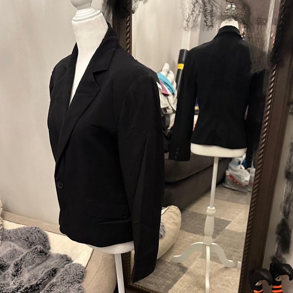 Evan Picone Classic Black Blazer